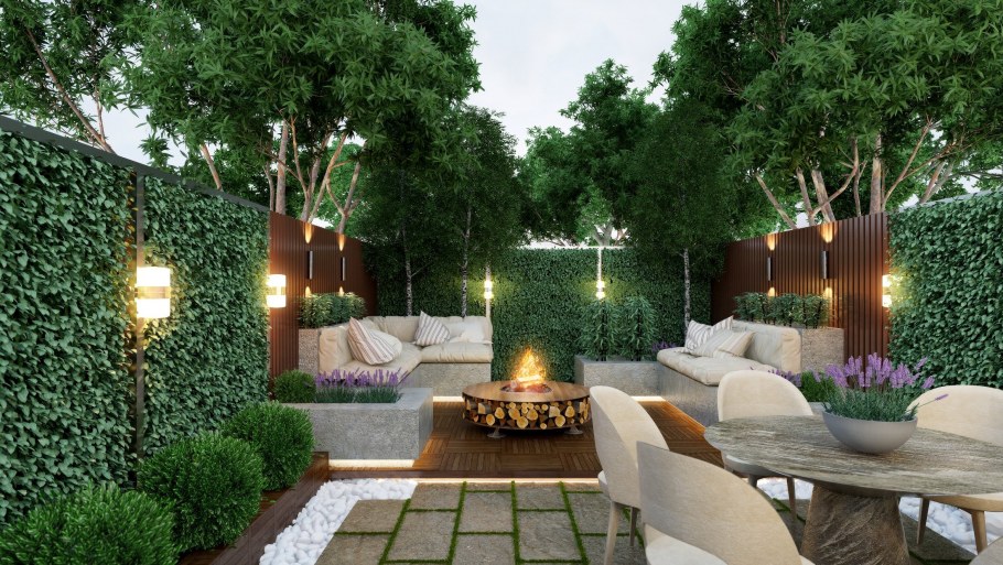 Ландшафтное зонирование участка