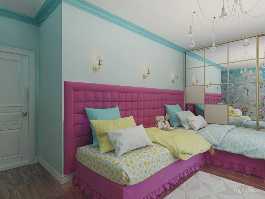 Спальня для двух сестер