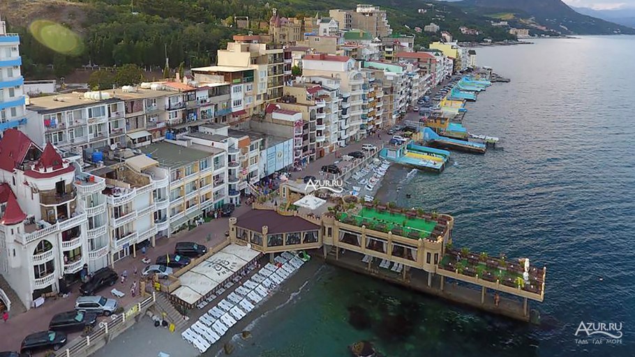 Отель Санта Барбара поселок Утес