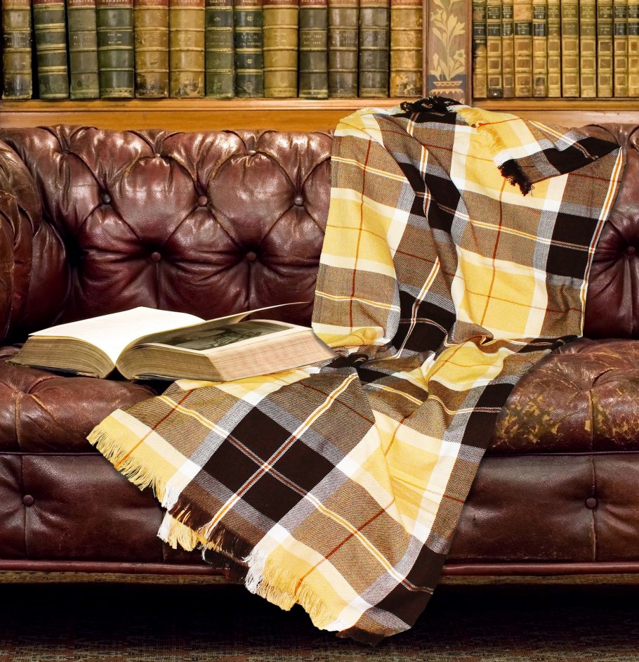 Плед Amore mio os клетка 1520 крупная 81835 150х200 см