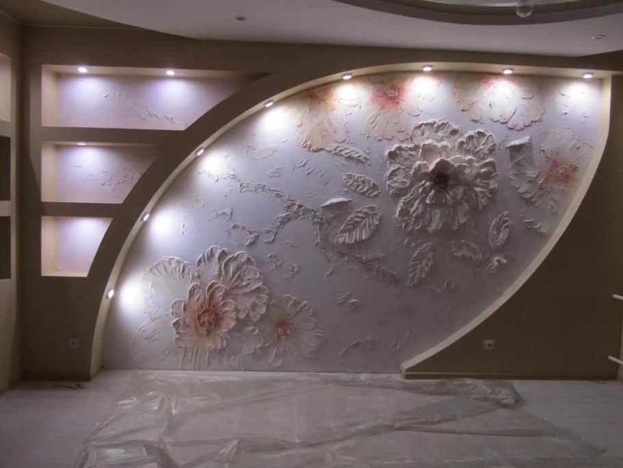 Декор из строительного гипса