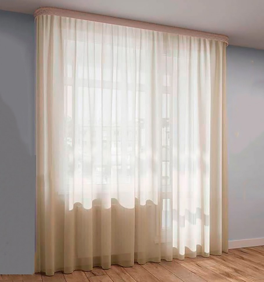 Тюль Sanpa вуаль выс.330см белый, арт.Vual 1585 СПБ