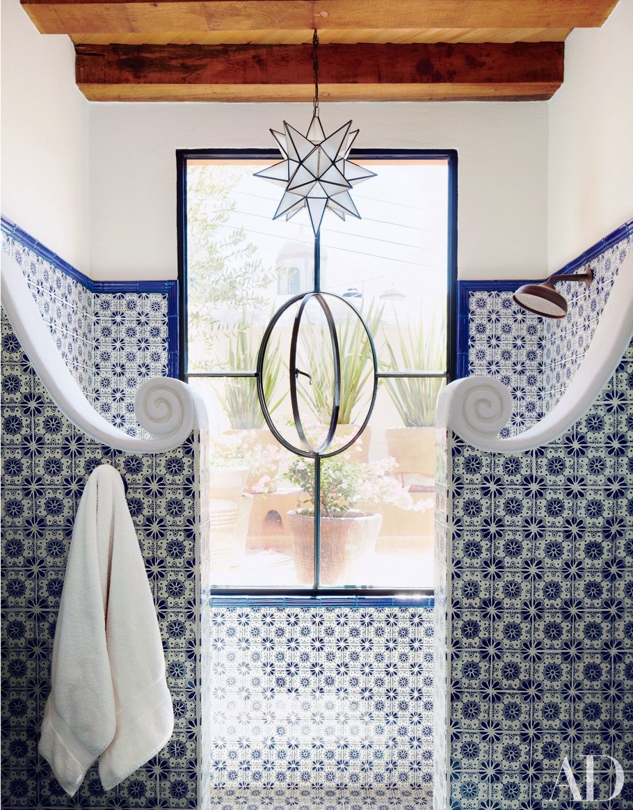 Санузел в стиле Марокко