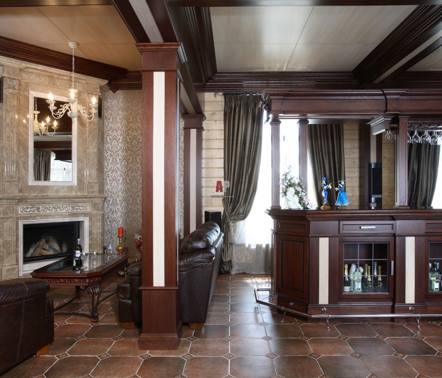 Деревянные колонны