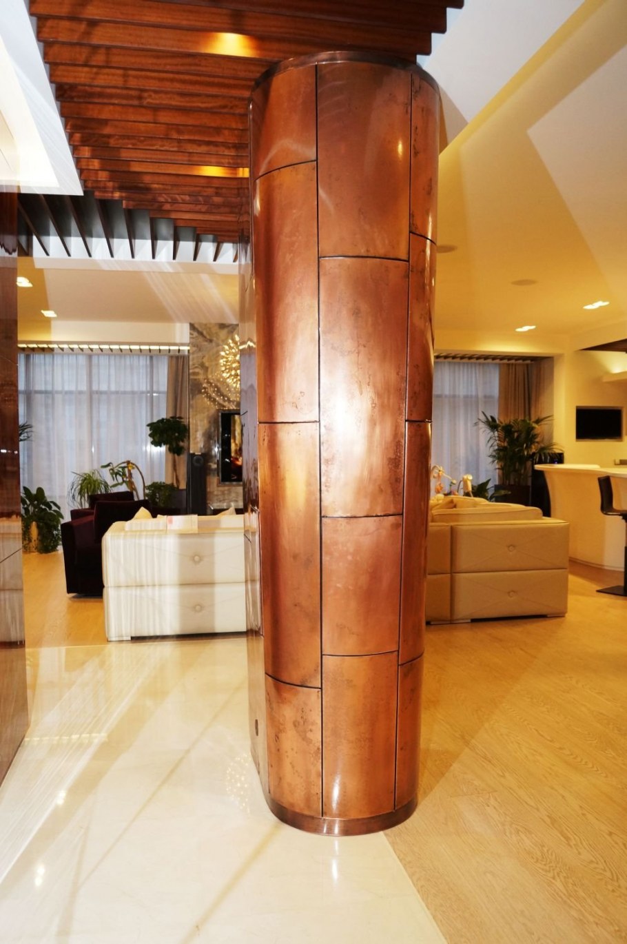 Отделка колонн