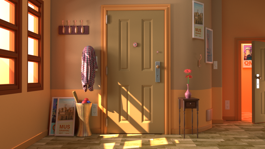 Прихожая гача лайф фон