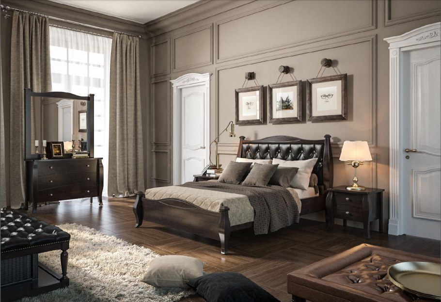 Спальня Неоклассика арт деко
