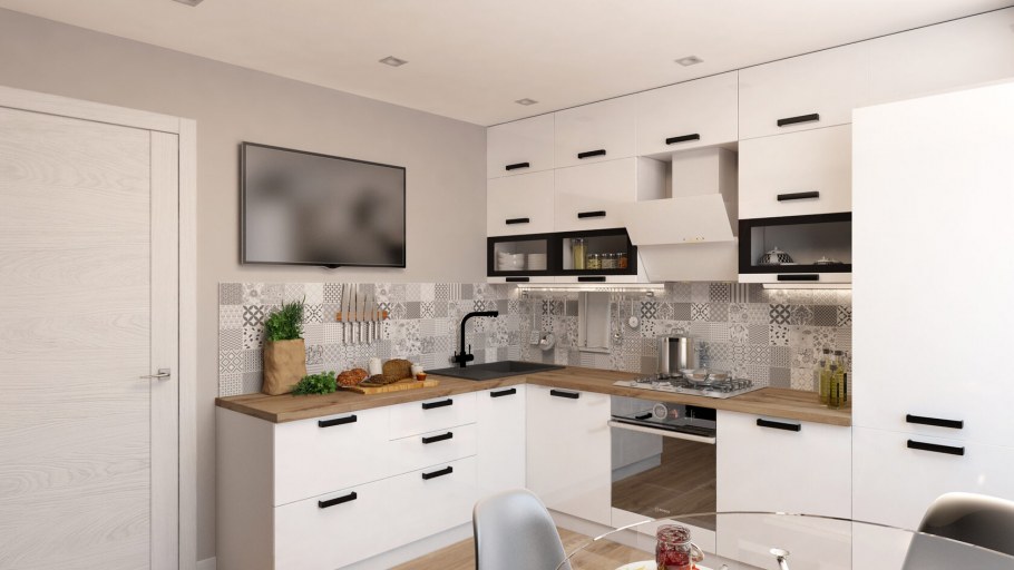 Кухня арт деко Неоклассика