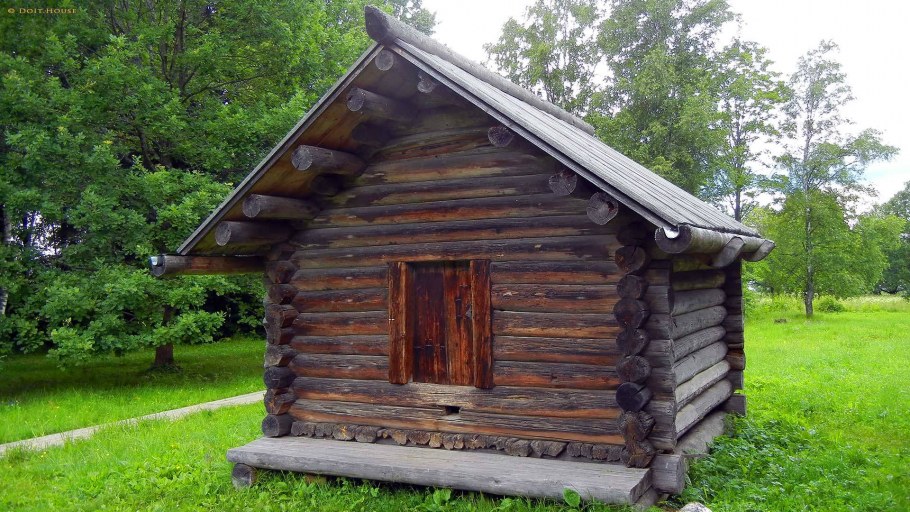 Деревянное зодчество Амбар