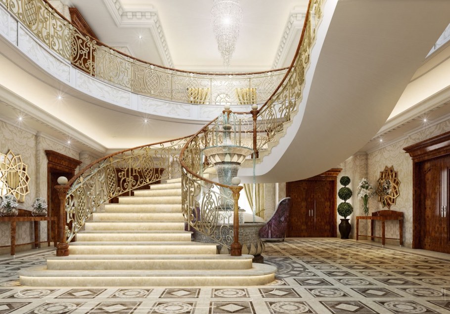 Шикарная лестница