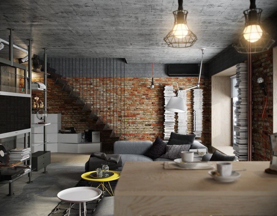Квартира в стиле Loft