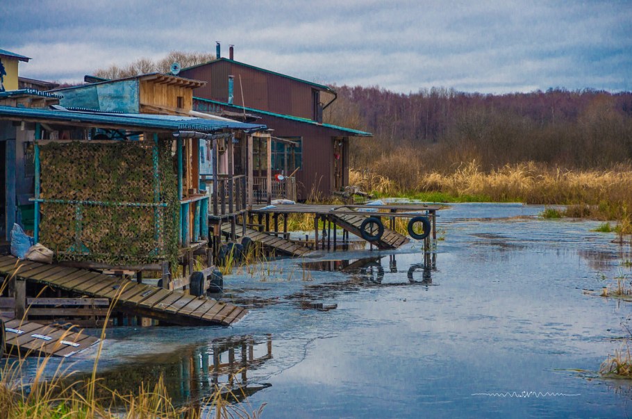 Иваньковское водохранилище эллинги