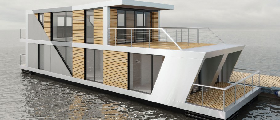 Плавающий дом проекты