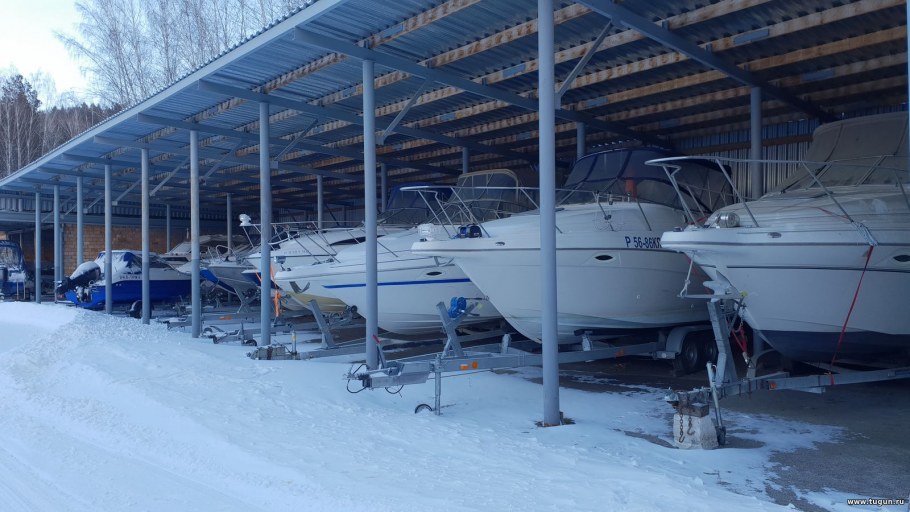 Эллинг для катера