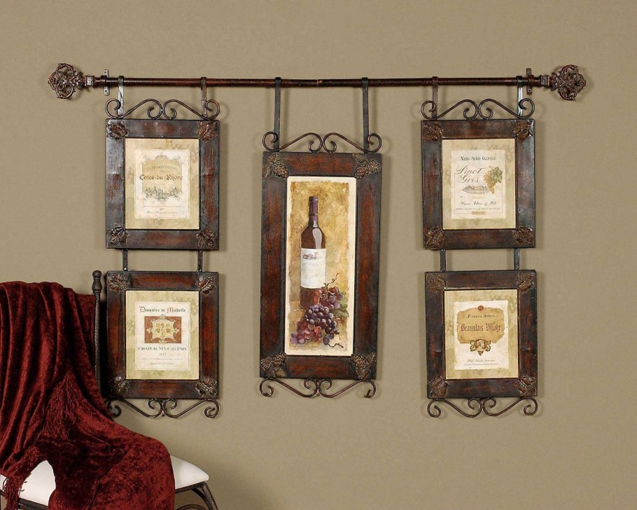 Декоративные тарелочки в интерьере