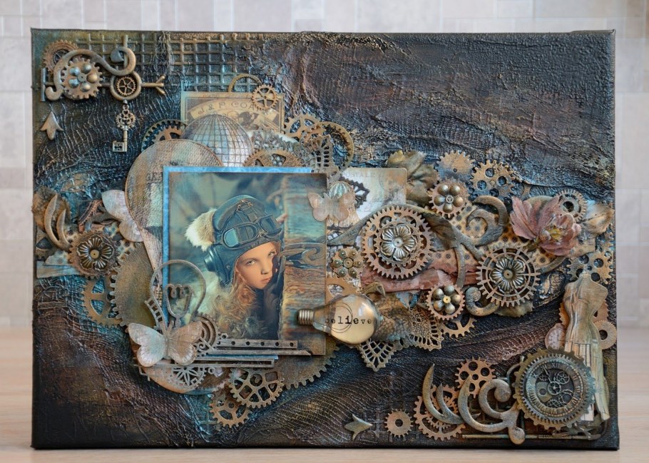 Скрапбукинг стимпанк Steampunk