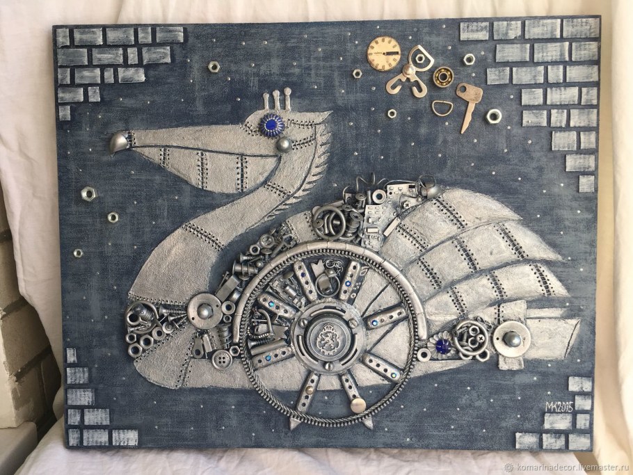 Инсталляция в стиле стимпанк