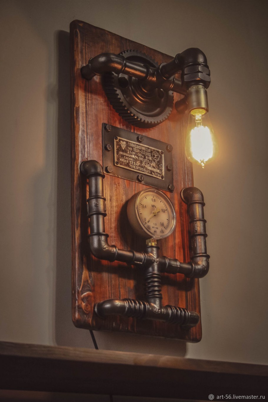 Стимпанк панно