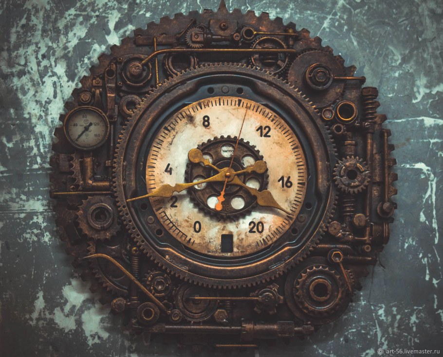 Часы в стиле стимпанк