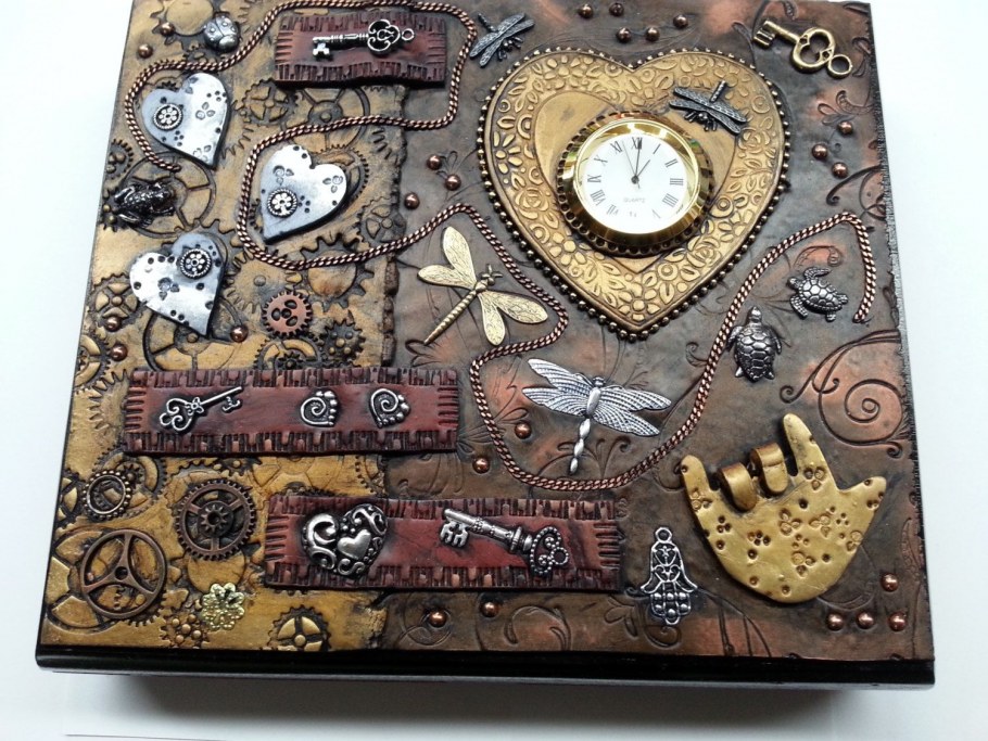 Коробка в стиле стимпанк