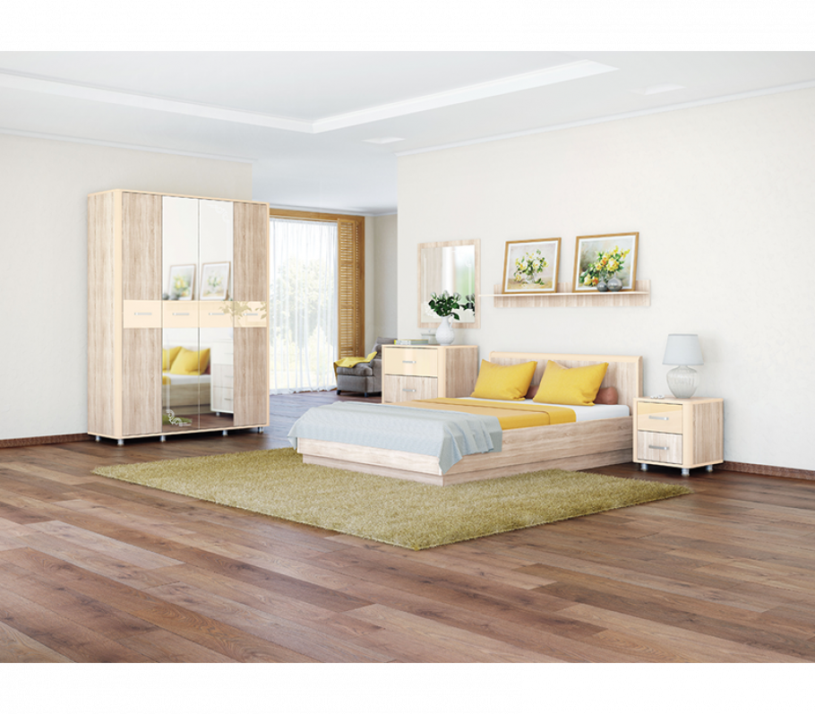 Шкаф Фиеста 4-х створчатый Фиеста