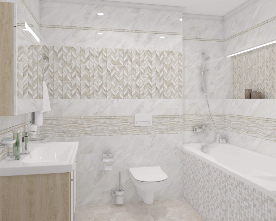 Olsen плитка настенная twu12ols04r 24.6х74