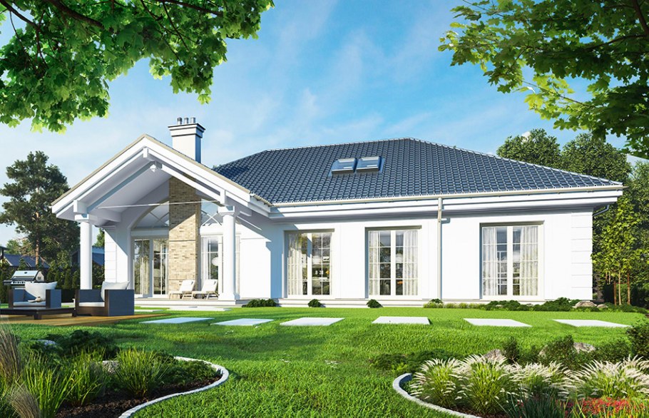 Одноэтажный дом