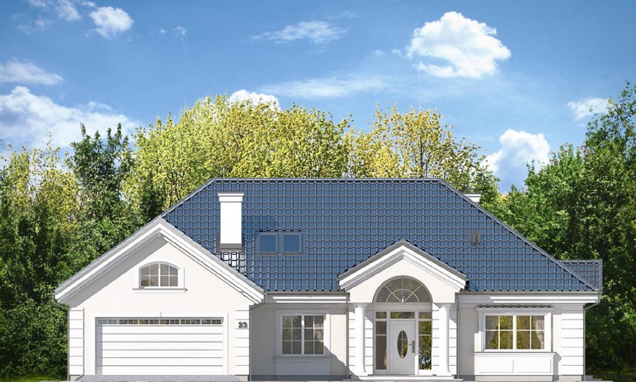 Проект Парковая вилла одноэтажный