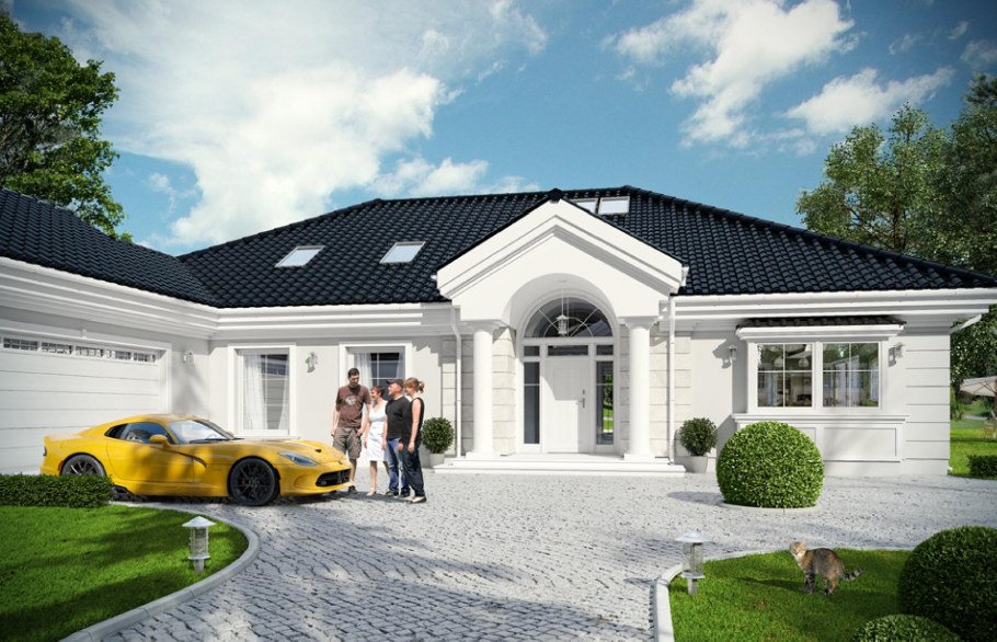 Эксклюзивный одноэтажный дом