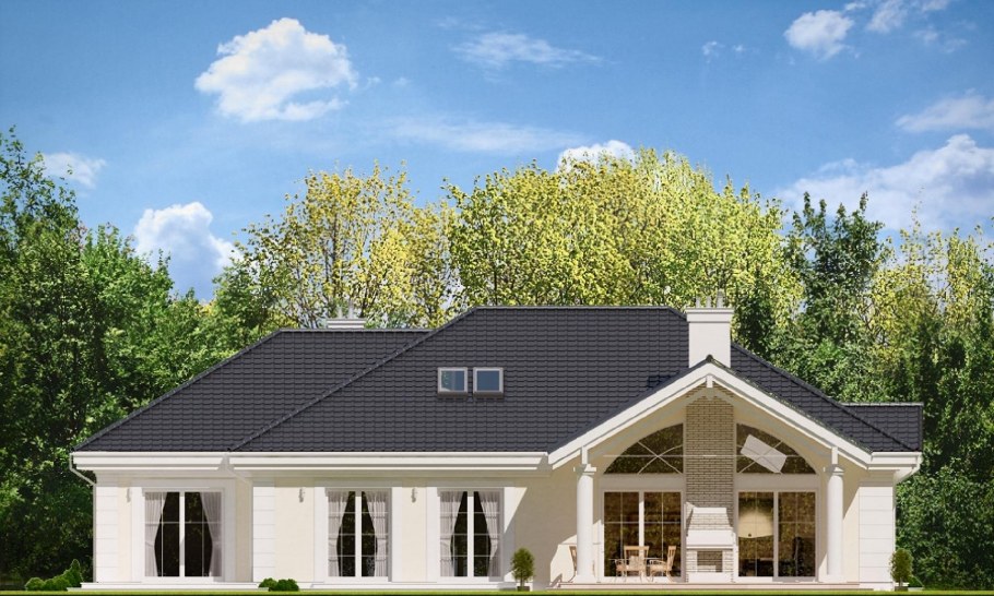 Проект Парковая вилла одноэтажный