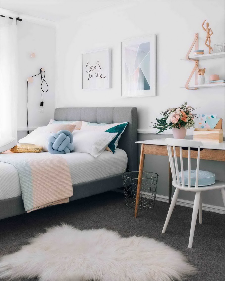 Сканди спальня икеа