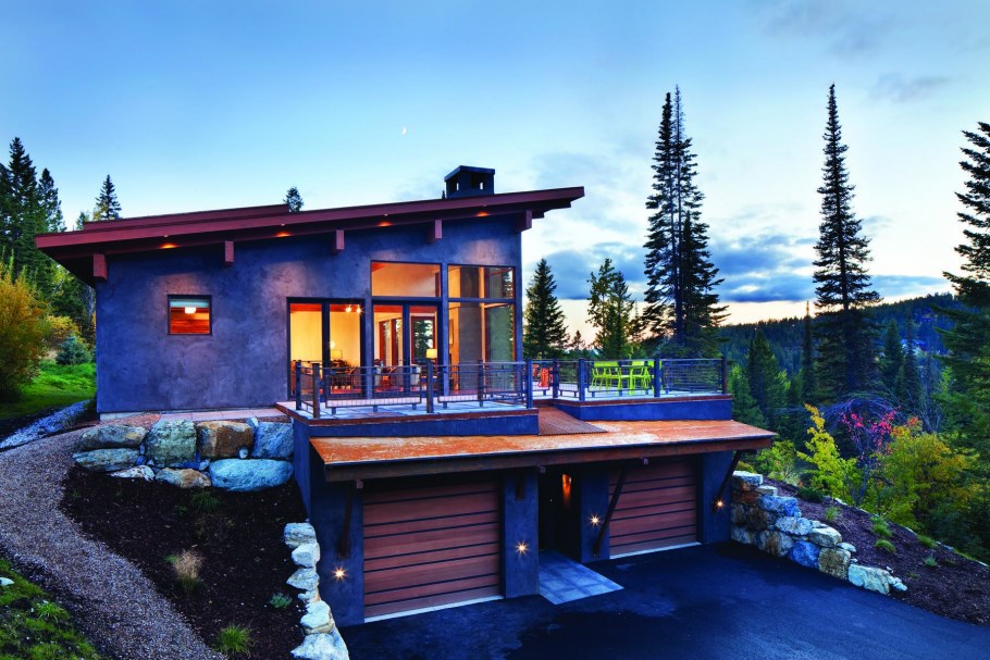 Современное Contemporary Chalet Architecture