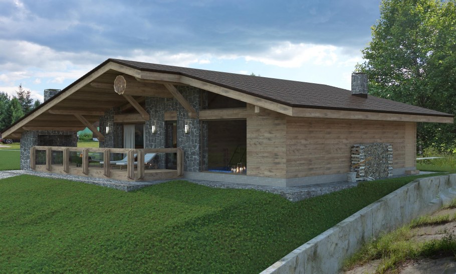 Амбар в Альпах