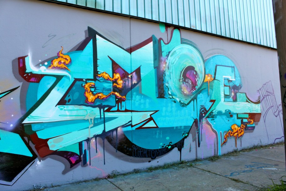 Художественная роспись стен граффити