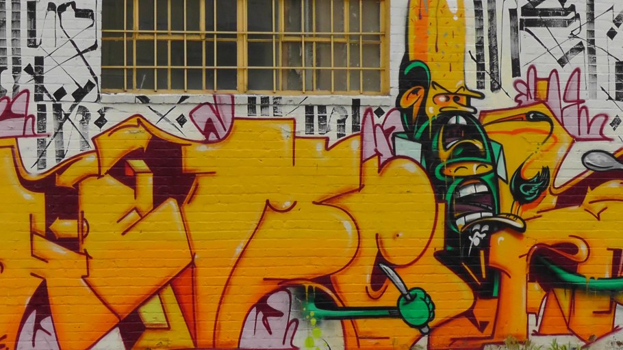 Обои граффити