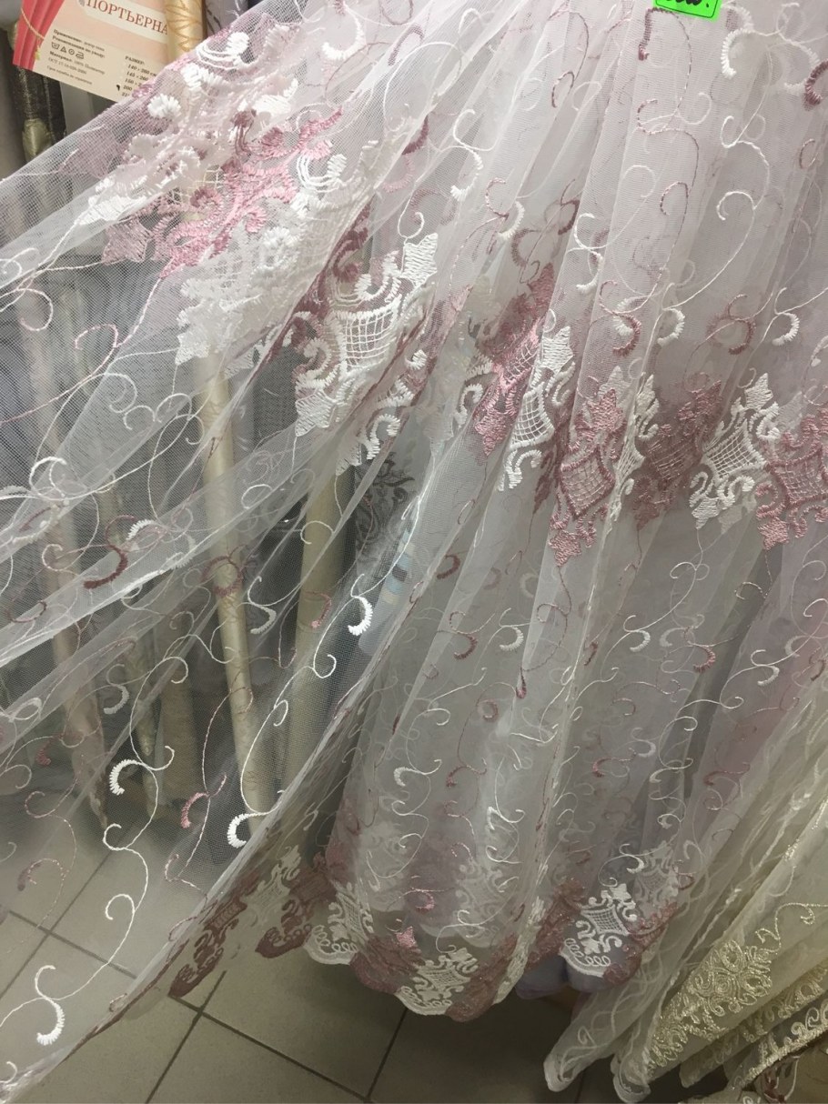 Турецкая тюль микросетка