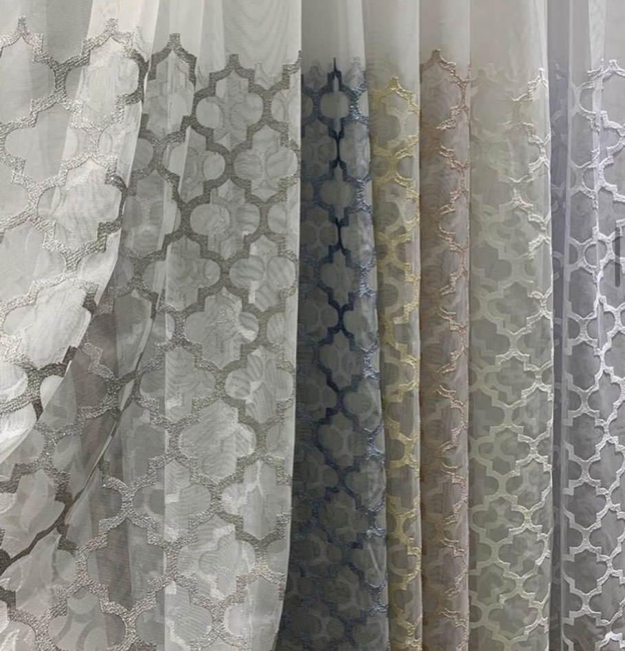 Турецкая тюль сетка 24420