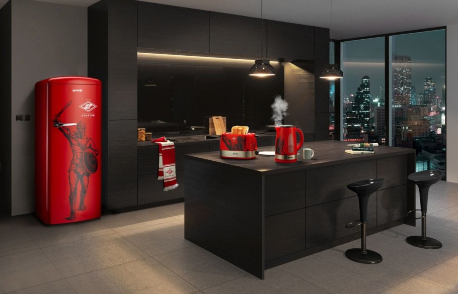 Кухня в стиле 50 годов американский стиль