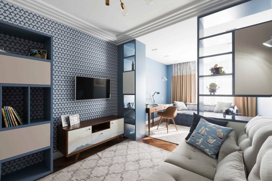 Зонирование однушки