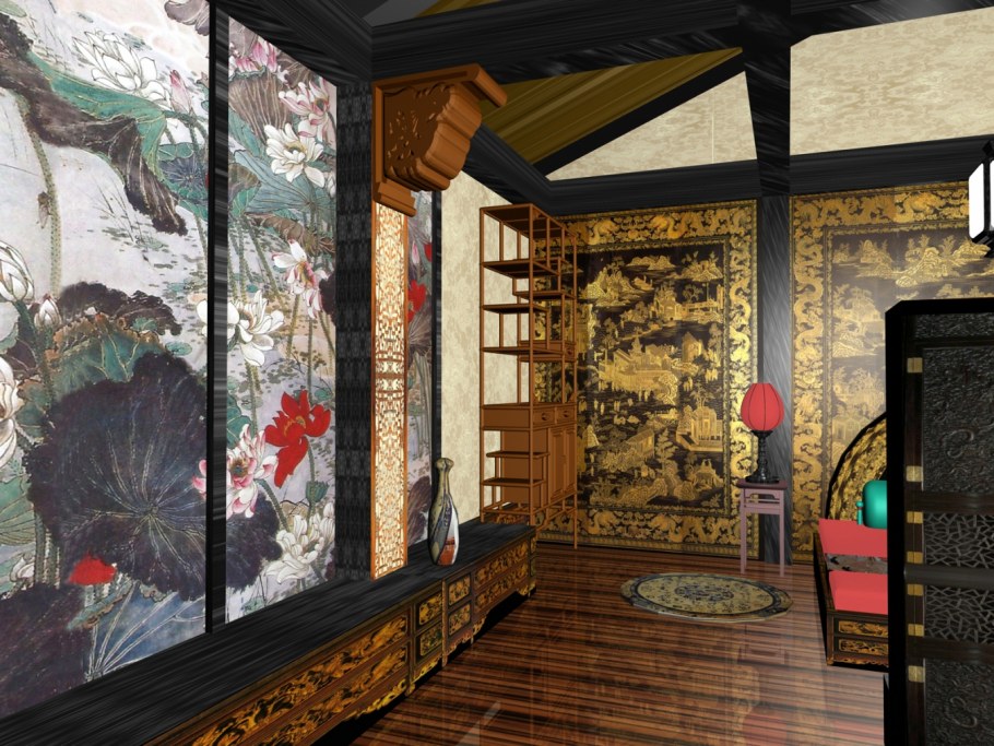 Дом в китайском стиле