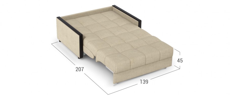 Диван желтый моон 162