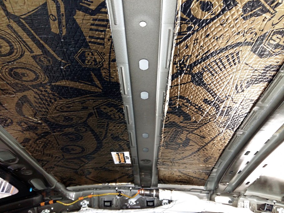 Виброизоляция потолка