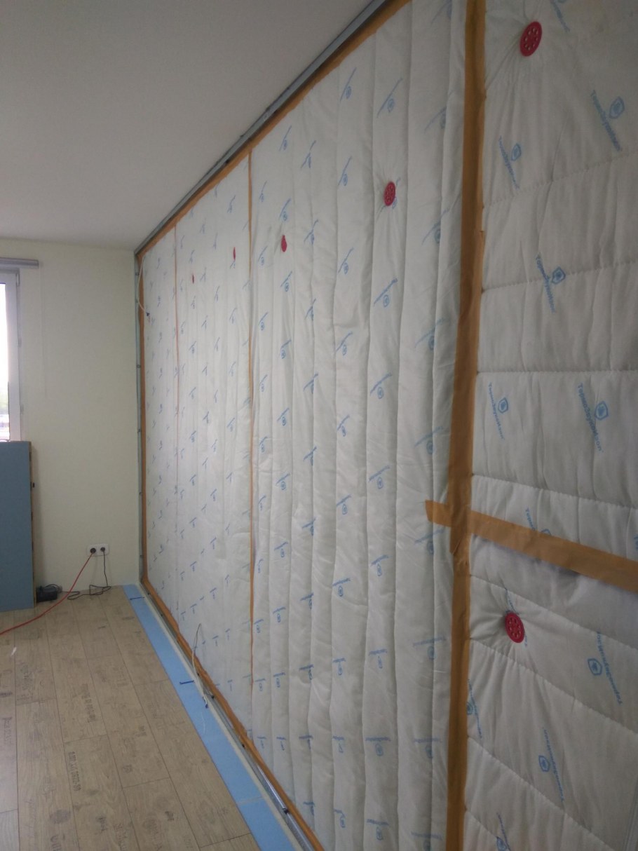 Шумоизоляция стен