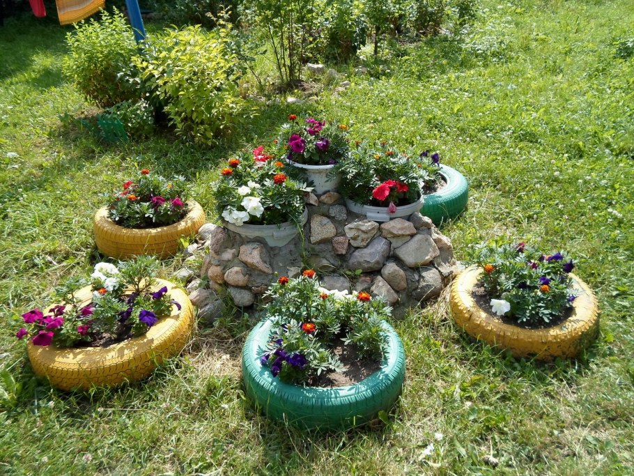 Клумбы своими руками