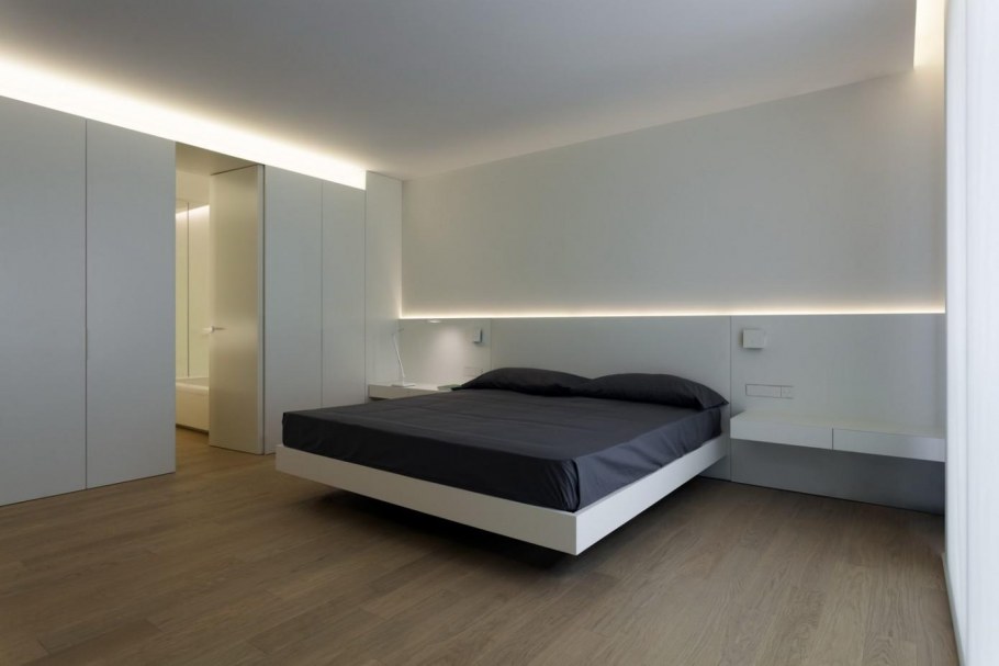 Аскетичная спальня