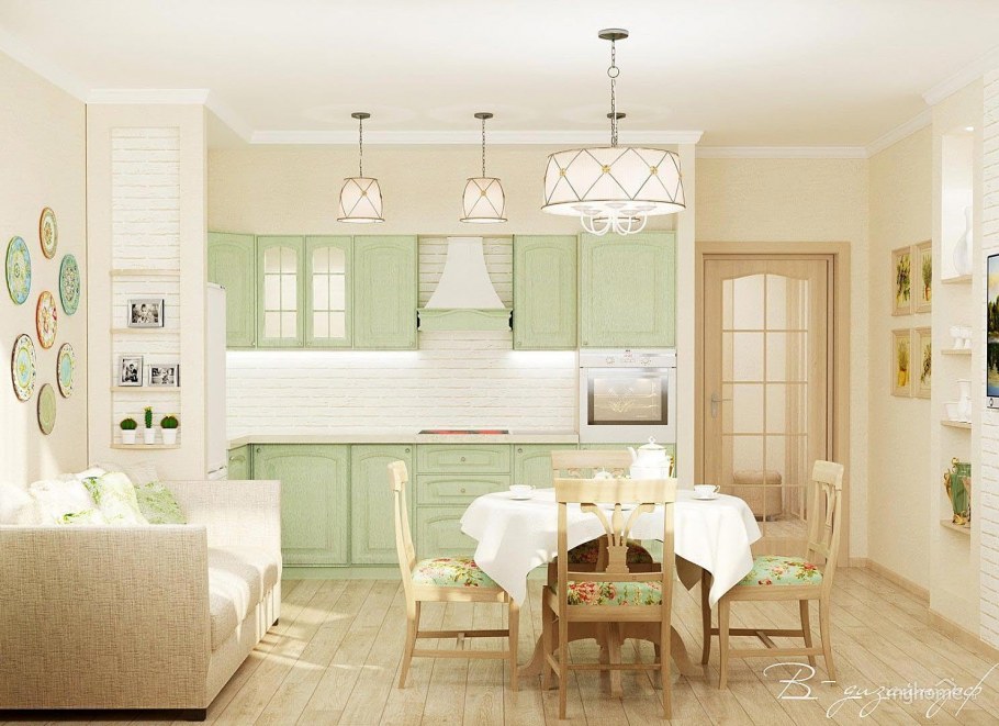 Прованс в интерьере квартиры двухкомнатной