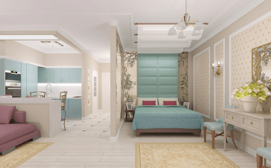 Однушка в стиле Прованс