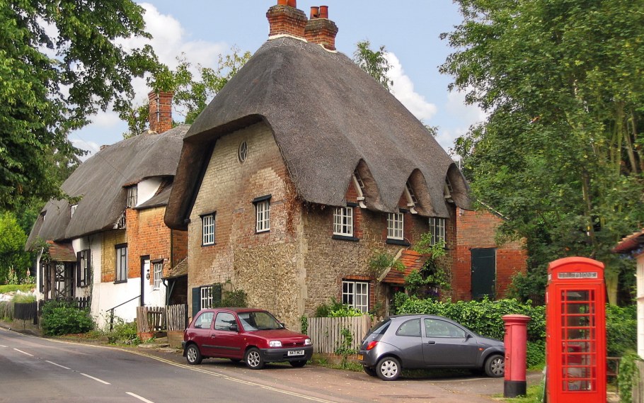 Типичный дом в Англии
