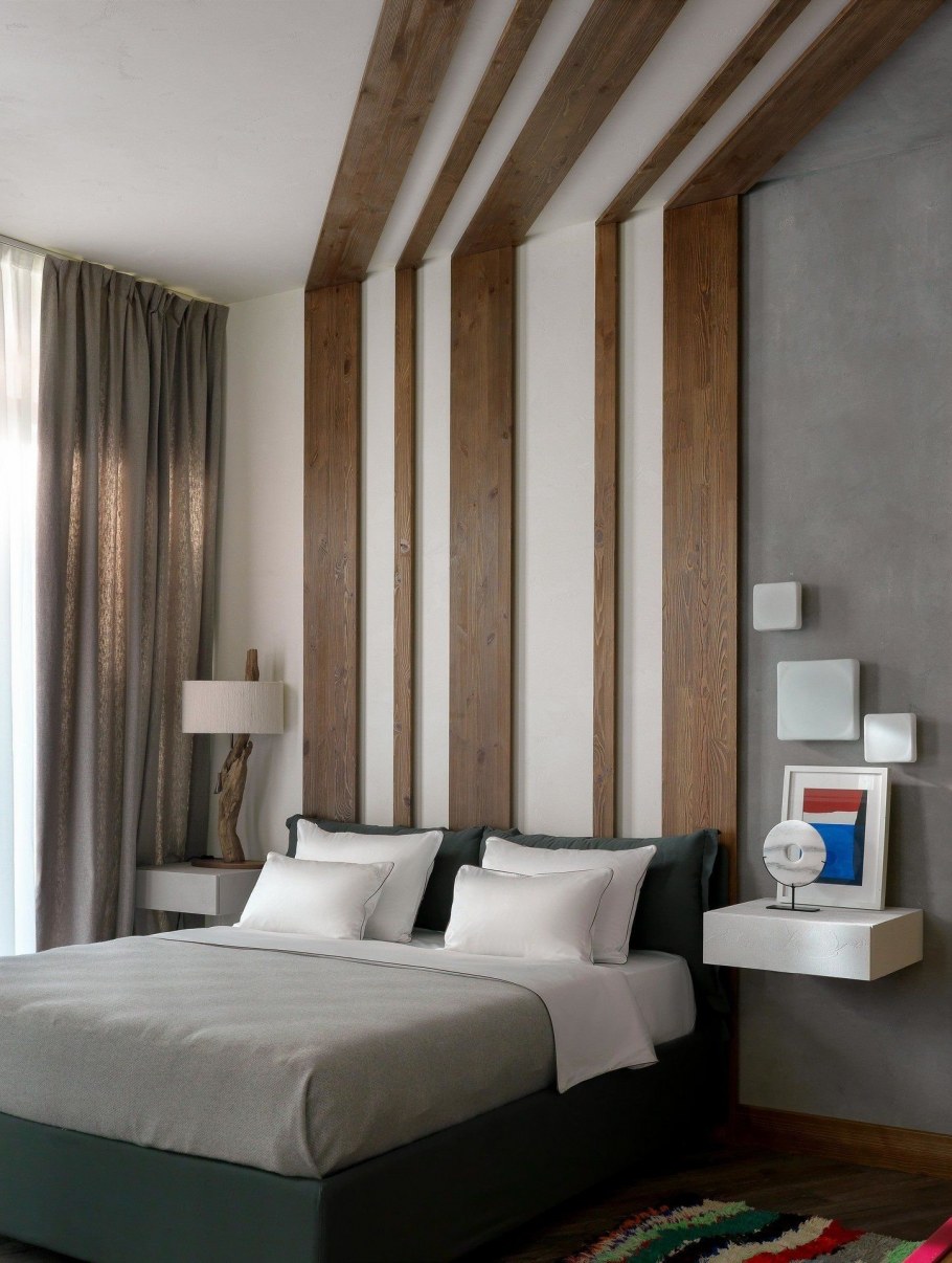 Рейки в спальне