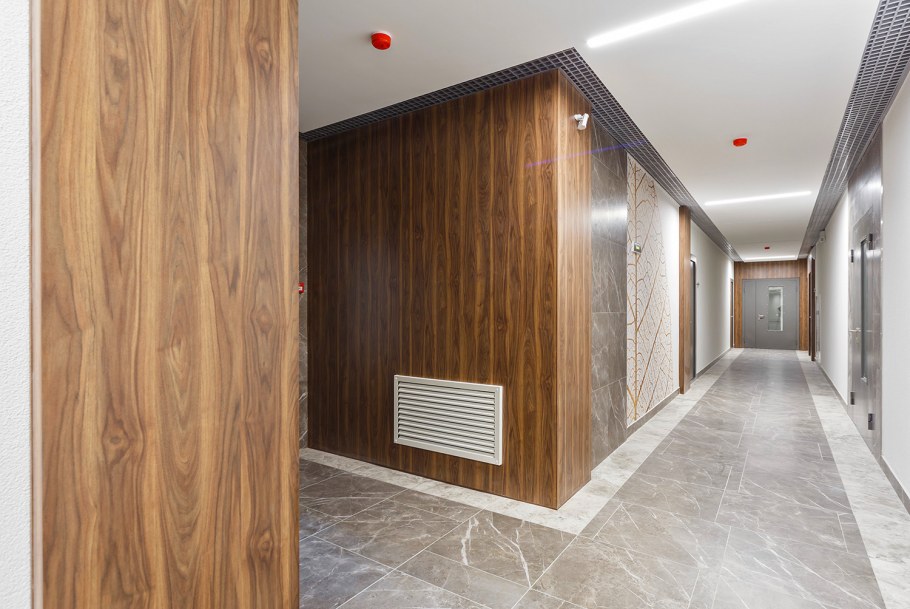 Панели HPL Холл